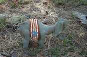 "PATTERN" SOLD OUT $15.00 Shipping $3.00 Americana Elephant is 9" tall and 14" long.